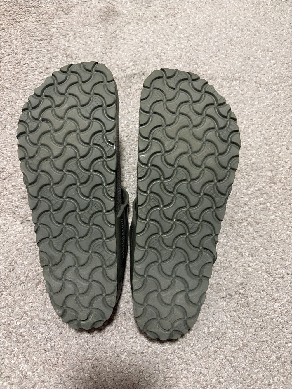Birkenstock Olive Green EVA Thong Sandals - Picture 2 of 5